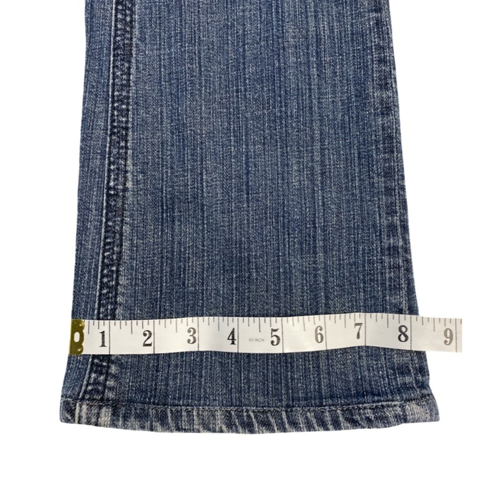 Parasuco Denim Legend Straight Leg Blue Jeans Crystal Embellishment Size 28 - Picture 8 of 16